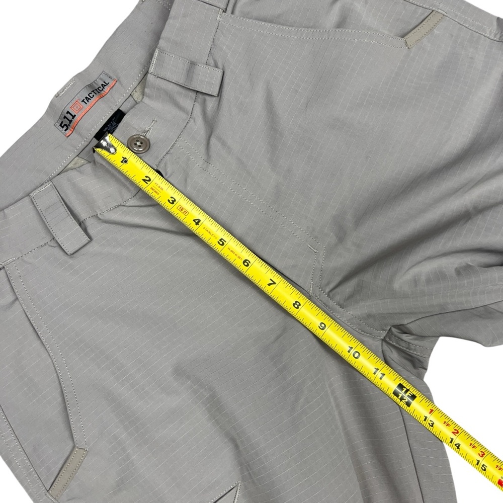 5.11 Tactical Fast Tac Cargo Pants Mens Size 33x30 Khaki Urban 74461-055 Ripstop - Picture 14 of 16